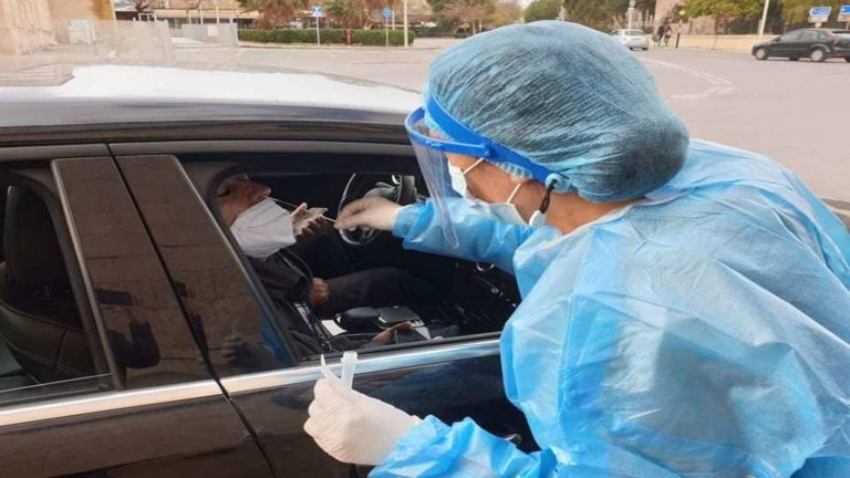 Τεστ ταχειας ανίχνευσης στην Τ.Κ. Αμμοχωρίου την Παρασκευή