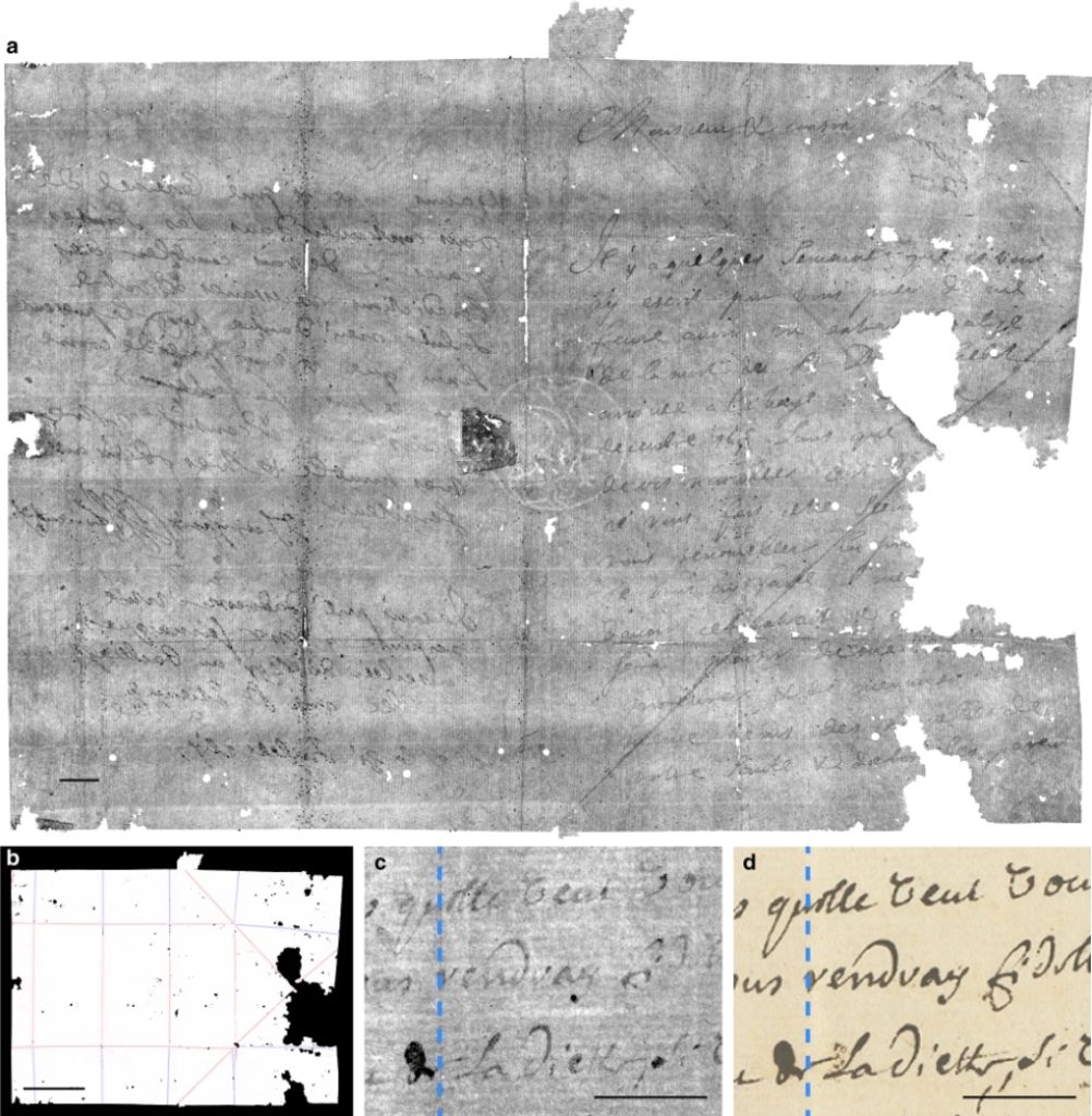 Σαρωτής ακτίνων Χ άνοιξε γράμμα που είχε «σφραγιστεί» πριν από 300 χρόνια