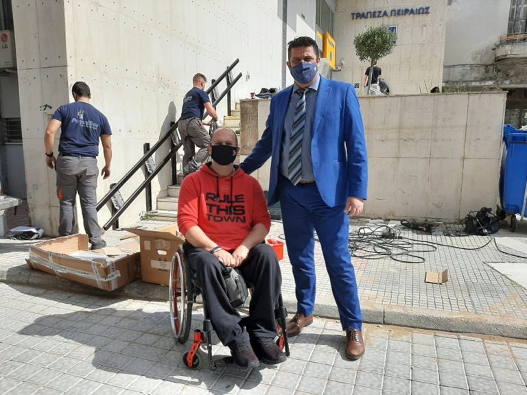 Πύργος: Ράμπα εξυπηρέτησης με άμεση ανταπόκριση