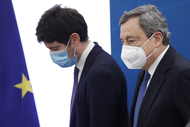 Ιταλία: Δηλώσεις του Mario Draghi για τις υγειονομικές εξελίξεις και ανοιχτή αντιπαράθεση με την Lega