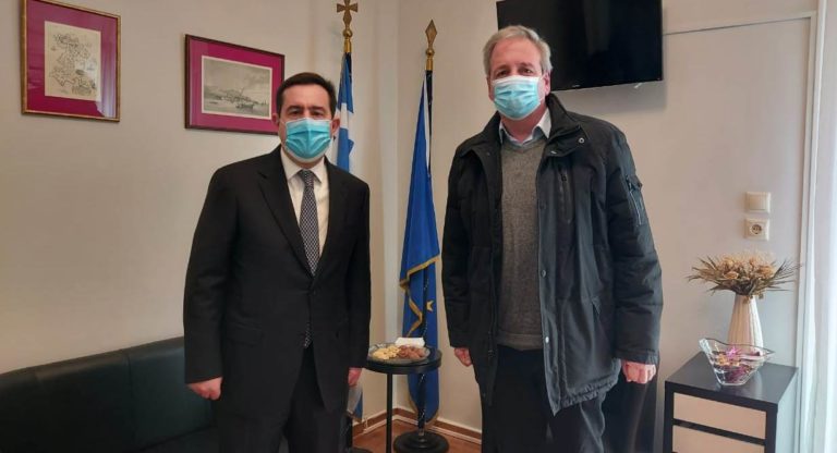 Συναντήσεις Ν. Μηταράκη στη Χίο