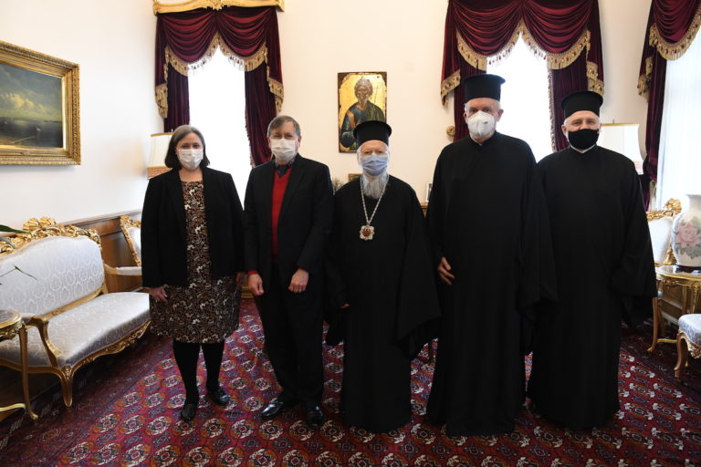 Το Οικουμενικό Πατριαρχείο επισκέφθηκε ο πρέσβης των ΗΠΑ στην ‘Αγκυρα