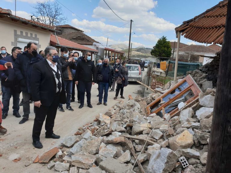 Δ. Κουτσούμπας: Άμεση στέγαση των πληγέντων – Ν’ απαλλαγούν από χρέη (εικόνες – βίντεο)