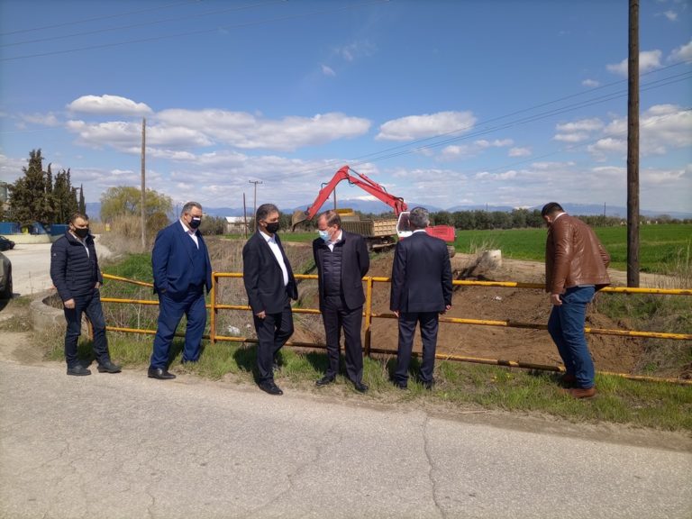 Βισαλτία: Αυτοψία στις αντιπλημμυρικές εργασίες από τον Κ. Καραμανλή