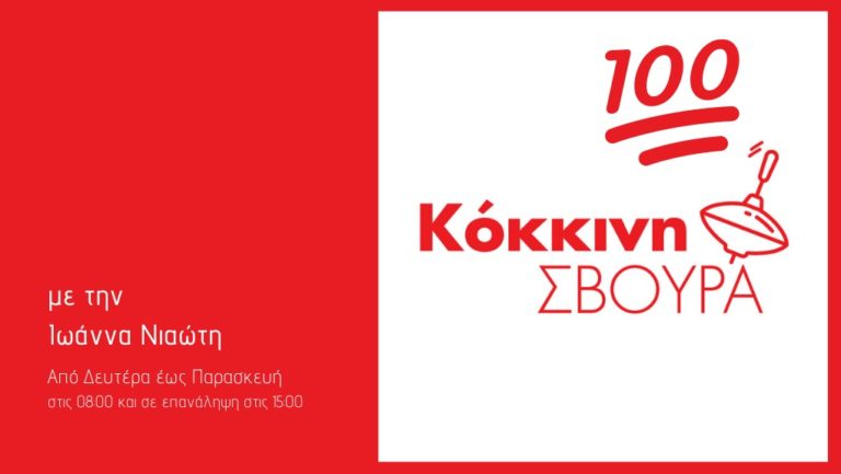 Δεύτερο Πρόγραμμα: H Κόκκινη Σβούρα «πιάνει» τα 100 και γιορτάζει με δώρα παιδικά βιβλία