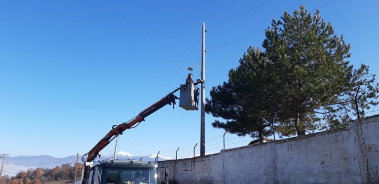 Π.Ε. Καστοριάς: Αποκατάσταση ηλεκτροφωτισμού στον κόμβο Μανιάκων
