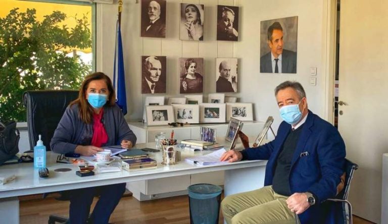 Ξάνθη: Συνάντηση Ν. Μπακογιάννη – Α. Κοντού για την Διακομματική Επιτροπή Ανάπτυξης της Θράκης