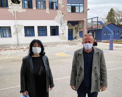 Α. Βαγενά: Να ληφθούν μέτρα αντισεισμικής θωράκισης των σχολικών κτιρίων