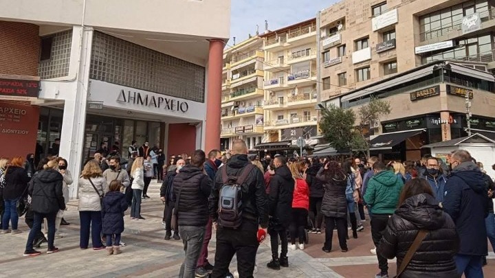 Νέα συγκέντρωση διαμαρτυρίας στον Εύοσμο Θεσσαλονίκης