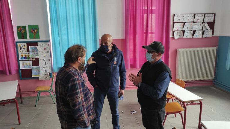 Τρίκαλα: Στο Ζάρκο για το ρήγμα και την εγκατάσταση σεισμογράφου