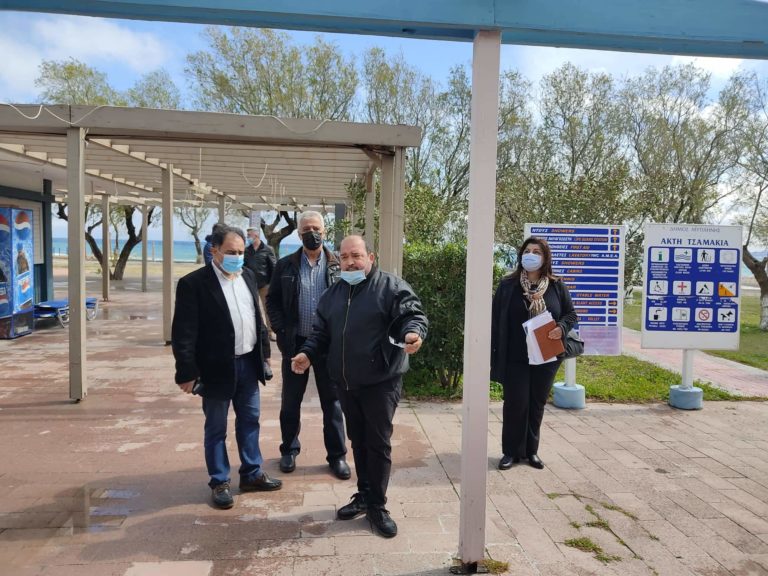 Μυτιλήνη: Παρεμβάσεις βελτίωσης της πλαζ Τσαμάκια