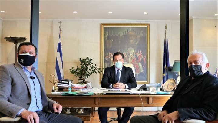 Συνάντηση του Δημάρχου Βόρειας Κυνουρίας με Υπουργό Ανάπτυξης