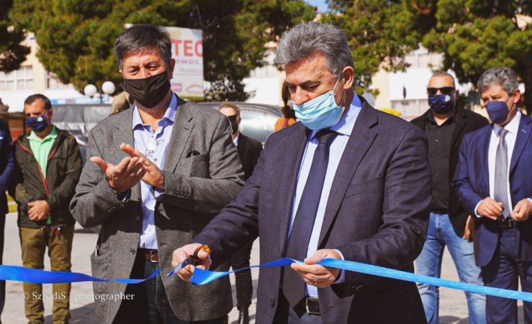 Παραδόθηκε η πλατεία “Παναγή Τσαλδάρη” στην Κόρινθο