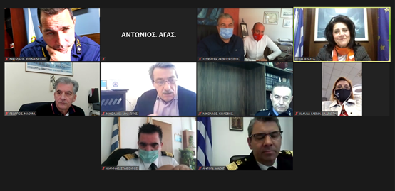 Κέρκυρα: Τηλεδιάσκεψη για την ασφάλεια στο λιμάνι