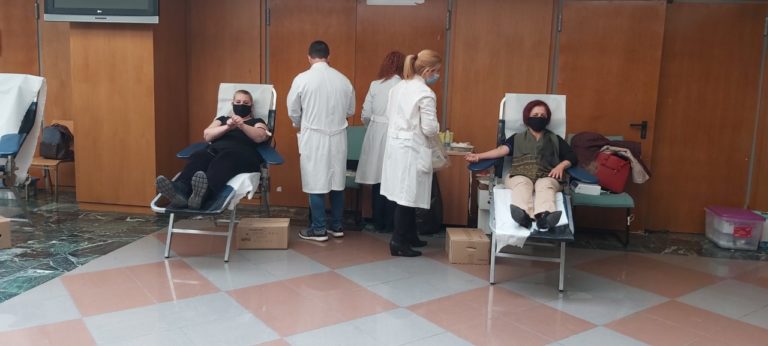 Διπλή πρωτοβουλία Εθελοντικής Αιμοδοσίας στον Πύργο