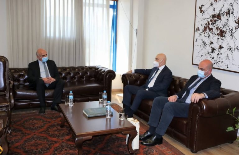 Συνάντηση Περιφερειάρχη ΑΜΘ με Πρέσβη και Γενικό Πρόξενο της Γεωργίας στη Θεσσαλονίκη