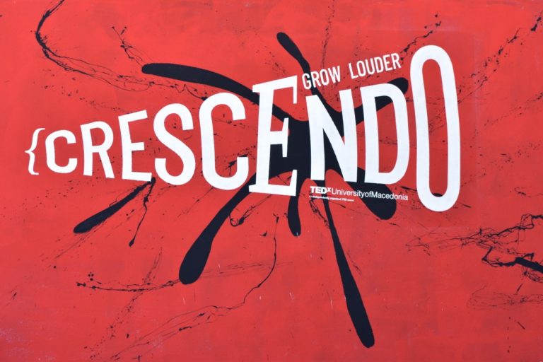 Το TEDxUniversityofMacedonia ετοιμάζεται για το δικό του “Crescendo” στις 8 Μαΐου!