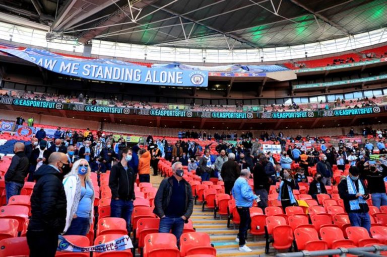 “Γέμισαν” οι 8.000 από τις 90.000 θέσεις του Wembley
