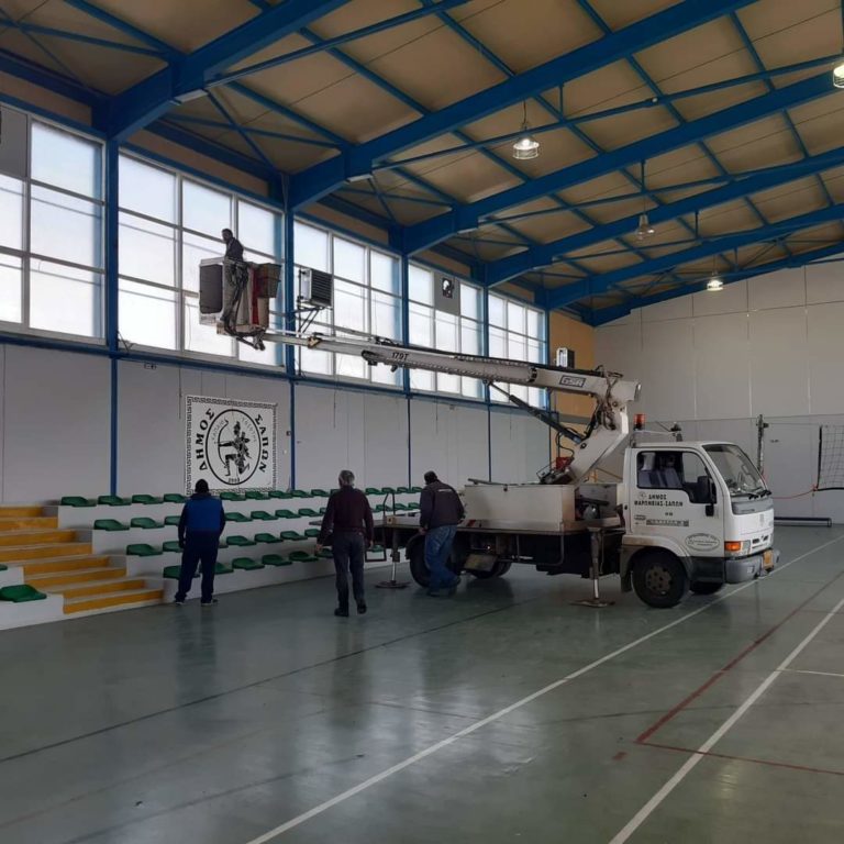 Δήμος Μαρωνείας Σαπών: Εργασίες και παρεμβάσεις σε αθλητικές υποδομές