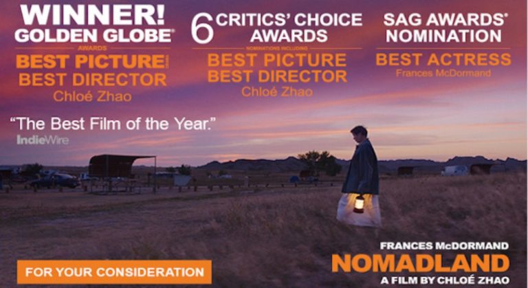 Η ταινία “Nomadland” κέρδισε το βραβείο BAFTA καλύτερης ταινίας