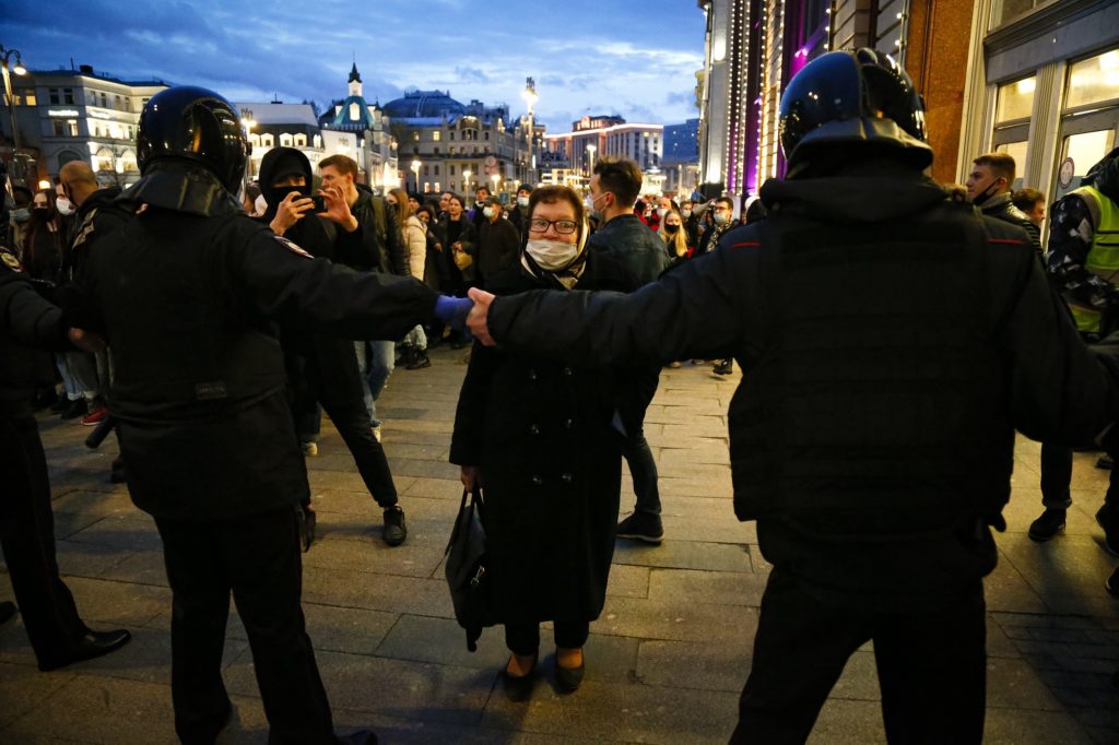 Ρωσία: Πάνω από 1.000 συλλήψεις σε διαδηλώσεις υπέρ του Αλ. Ναβάλνι