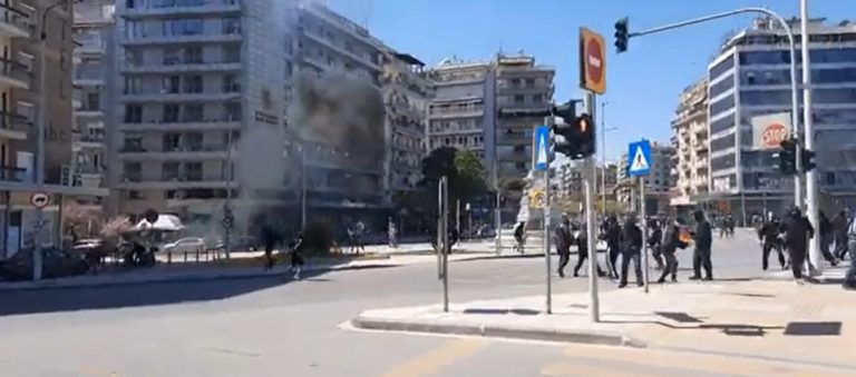 Θεσσαλονίκη: Επεισόδια στο πανεκπαιδευτικό συλλαλητήριο