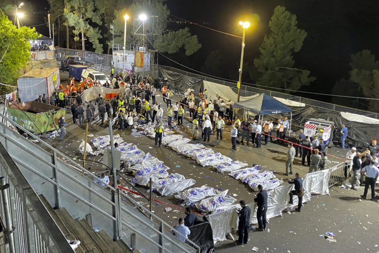 Ισραήλ: Πολύνεκρη τραγωδία σε θρησκευτική γιορτή στο Όρος Μερόν (video)