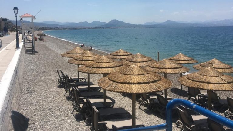 Ανάπλαση χερσαίας ζώνης του λιμανιού Λουτρακίου