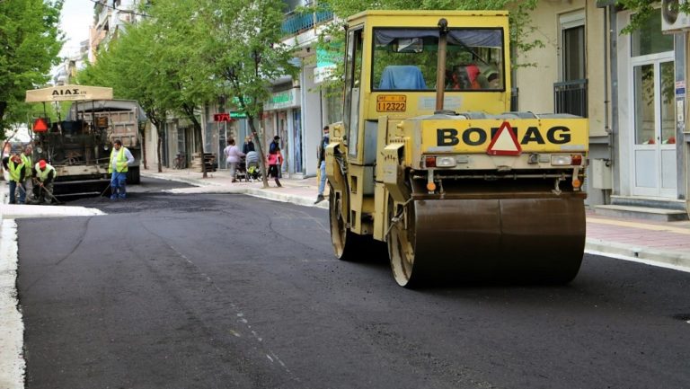 Στο τελικό στάδιο η ανακατασκευή της οδού Σεφέρη