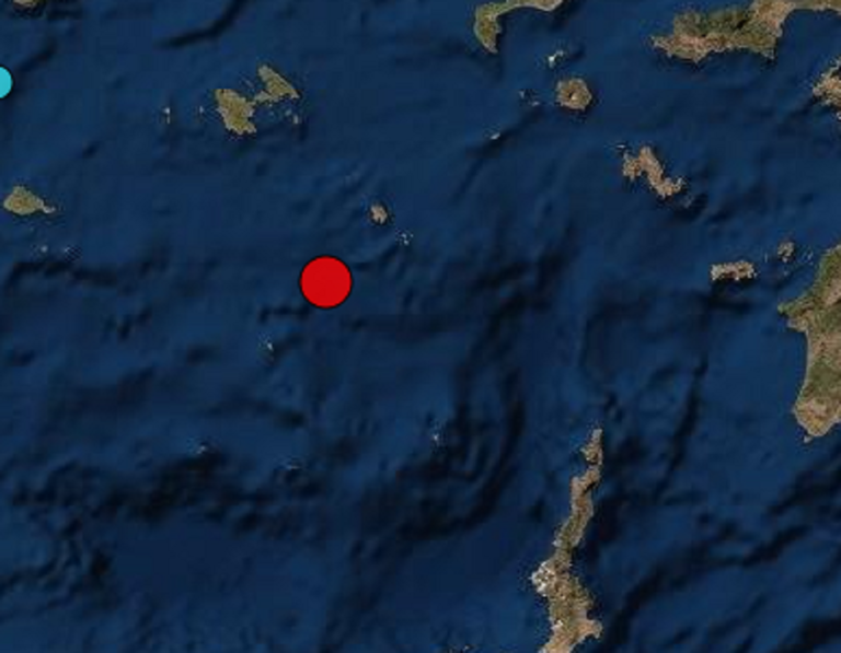 Σεισμός 4,6 Ρίχτερ κοντά στην Αστυπάλαια