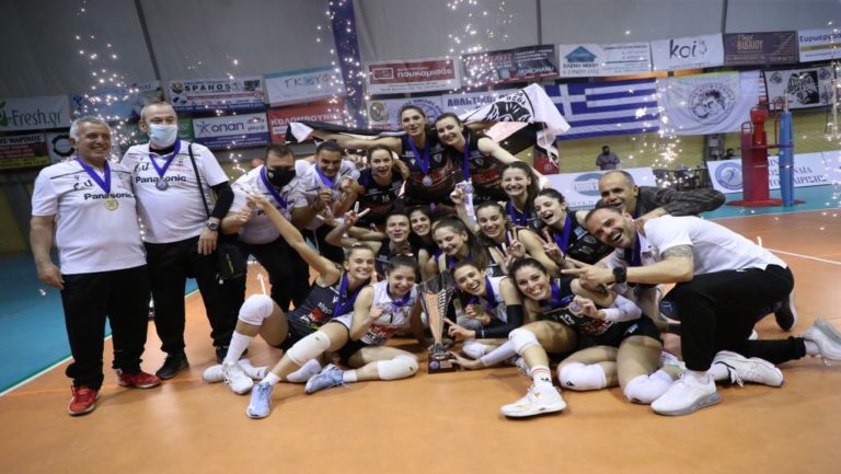 Κυπελλούχος Ελλάδας στο βόλεϊ γυναικών ο ΠΑΟΚ
