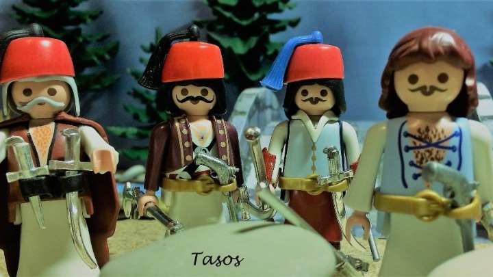 Η μάχη της Αλαμάνας σ’ ένα διόραμα με playmobil από τον Θεσσαλονικιό Τάσο Πανταζόπουλο