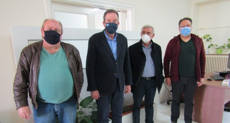 Κομοτηνή: Συνάντηση Δ. Χαρίτου και Διοίκησης Εργατοϋπαλληλικού Κέντρου για την νέα επένδυση της ΔΕΗ