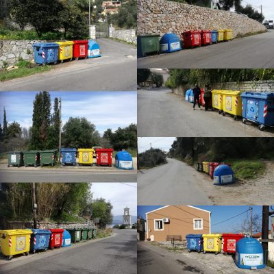 Εννέα νέες γωνιές ανακύκλωσης στον Δήμο Βόρειας Κέρκυρας