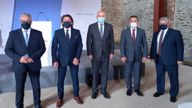 Δράμα: Αναβαθμίζεται ο οδικός άξονας Δράμα – Αμφίπολη