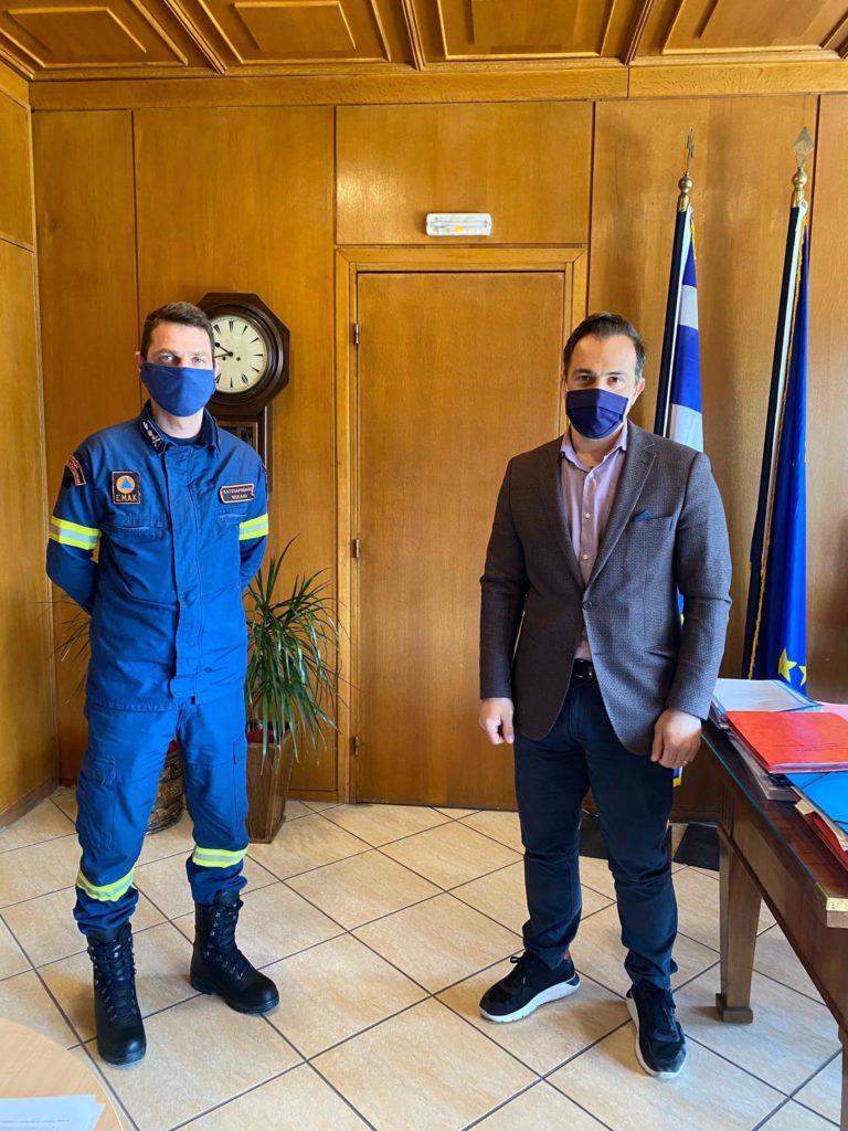 Ροδόπη: Συνάντηση Αντιπεριφερειάρχη Ροδόπης με τον νέο Διοικητή της 4ης ΕΜΑΚ