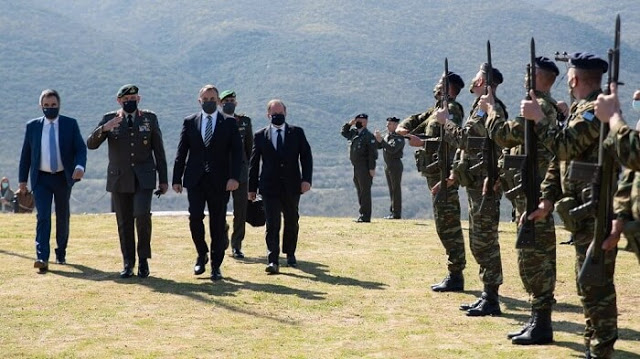O Υπουργός Εθνικής Άμυνας Ν. Παναγιωτόπουλος στην 80ή Επέτειο από τη «Μάχη των Οχυρών» στο Ρούπελ