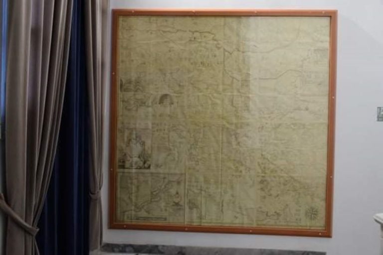 Η “Χάρτα της Ελλάδος” του Ρήγα Βελεστινλή στο Πολεμικό Μουσείο Τρίπολης