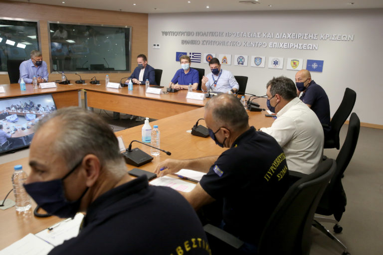 Έκτακτη σύσκεψη στην Πολιτική Προστασία για την πυροπροστασία στην Αττική