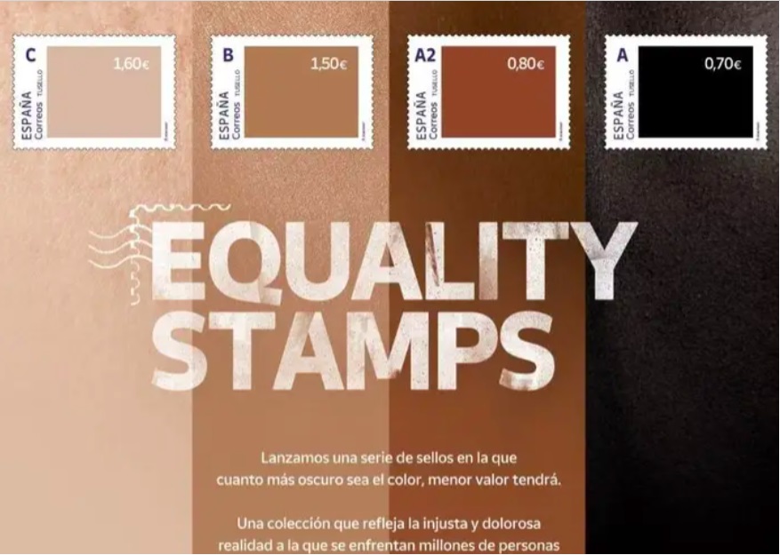 Ισπανία: Πολεμική για γραμματόσημα κατά του ρατσισμού