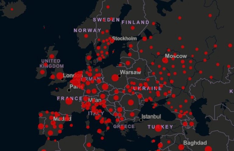 Κορονοϊός: Σημαντική μείωση των κρουσμάτων και θανάτων σε όλη την Ευρώπη
