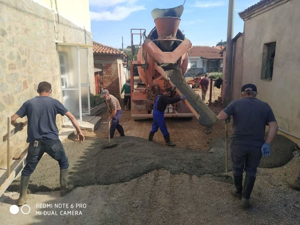 Ροδόπη: Έργα σε οικισμούς υλοποιεί ο Δήμος Μαρωνείας Σαπών