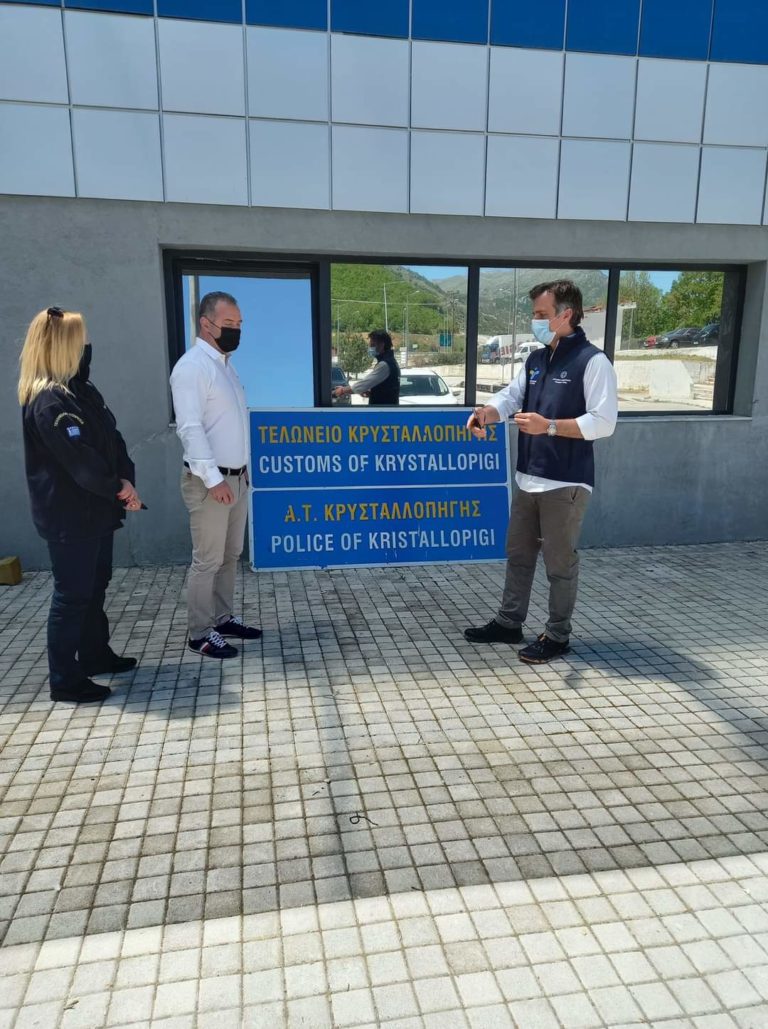 Το Τελωνείο Κρυσταλλοπηγής επισκέφθηκε ο πρόεδρος του ΕΟΔΥ