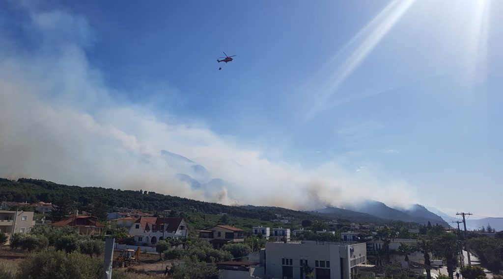 Χαρδαλιάς: Στάχτη 20 χιλιάδες στρέμματα δάσους – Αναμένεται δύσκολη βραδιά