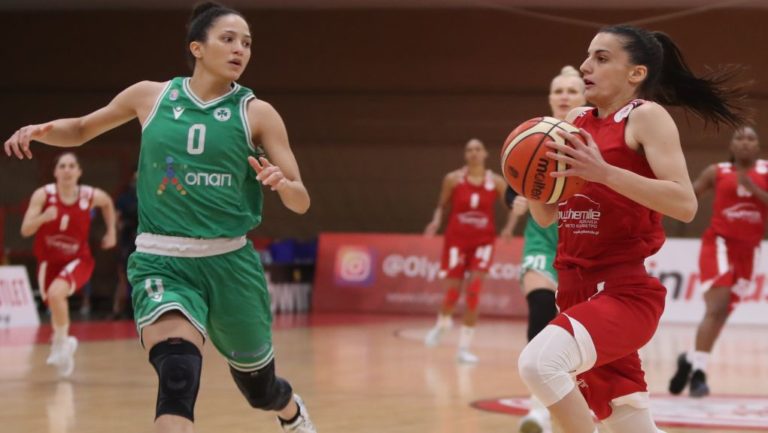 Ο Ολυμπιακός επικράτησε 73-58 του Παναθηναϊκού στην επανάληψη του 1ου τελικού
