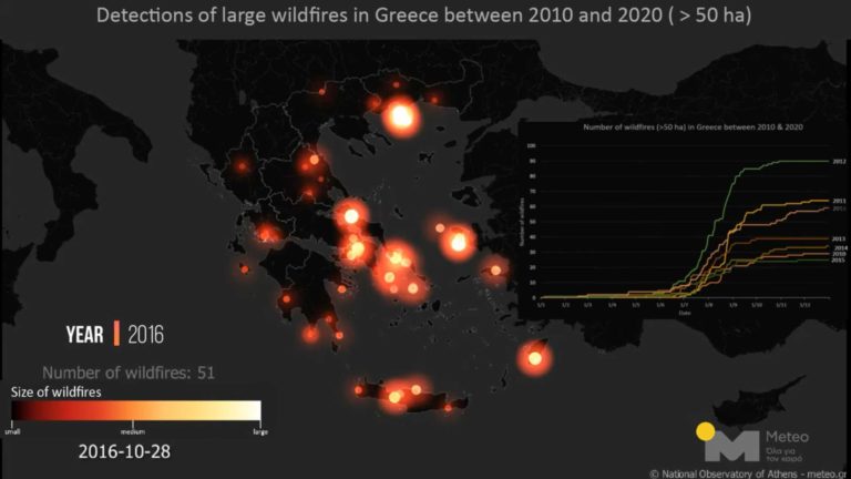 Πυρκαγιά στα Γεράνεια: Η πιο καταστροφική της δεκαετίας – Ξεκινά η καταγραφή των ζημιών (video)