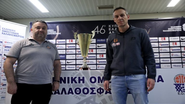 Αποφασισμένοι για το τρόπαιο δήλωσαν Κάτας και Γιατράς πριν τον τελικό Παναθηναϊκός-Προμηθέας
