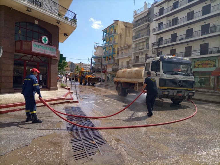 Νιγρίτα Σερρών: Λύθηκαν τα μικροπροβλήματα από την έντονη βροχόπτωση