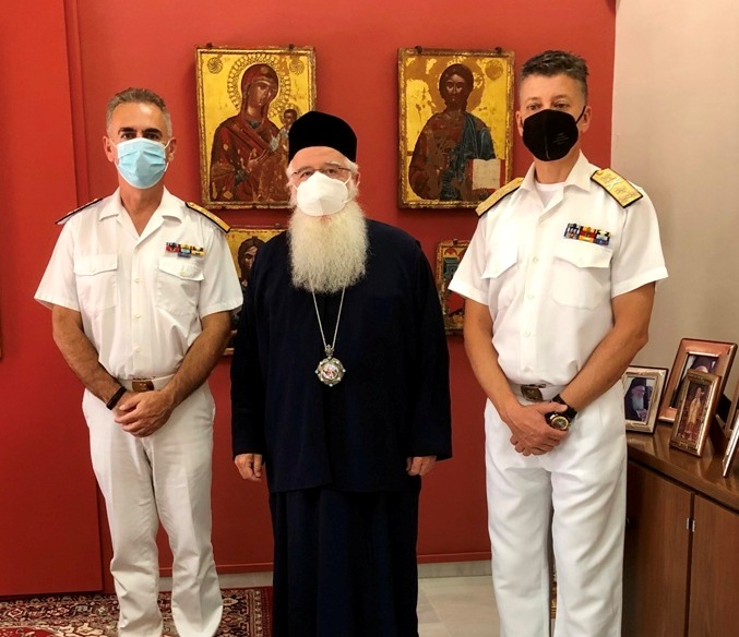 Συνάντηση Μητροπολίτη Δημητριάδος – Αρχηγού Λιμενικού Σώματος