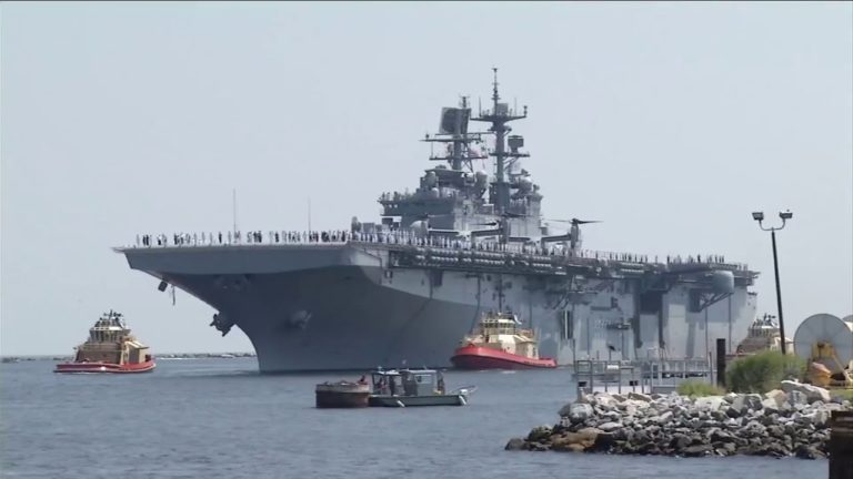 Στα Χανιά το ελικοπτεροφόρο USS Iwo Jima του αμερικανικού 6ου στόλου